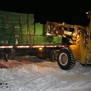 Truck Rolled in a field